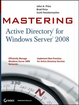 cover image of Mastering Active Directory for Windows Server 2008